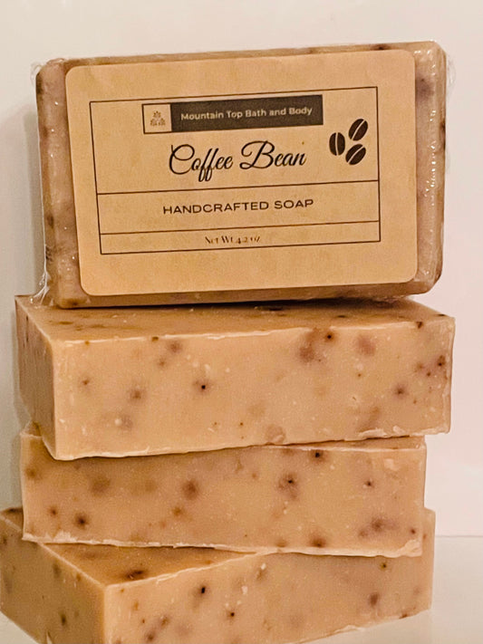 Coffee Bean Exfoliating Soap Bar