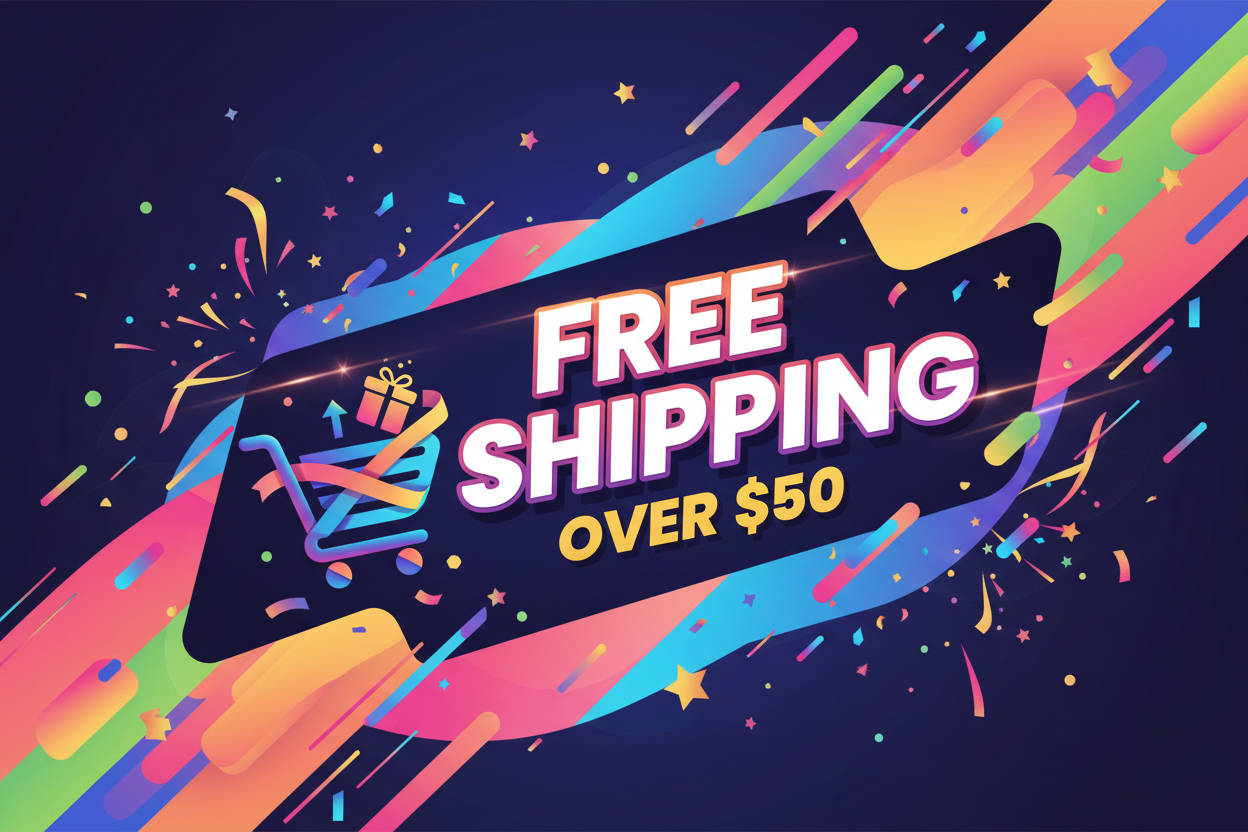 Free Shipping Promotional Banner